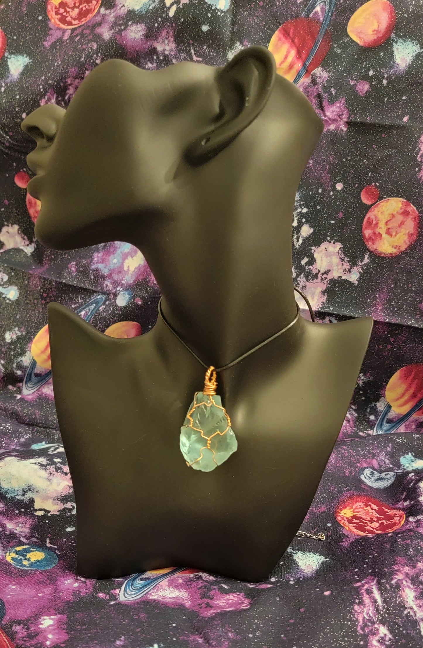 Wire Wrapped Water Crystal